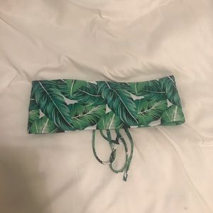 Palm Leaf Bikini Top